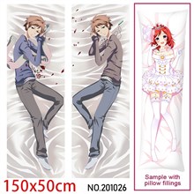 Japan Anime Hitachiin Hikaru Kaoru Dakimakura Hugging Body Pillow Case Cover
