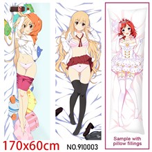 Japan Anime Girl Doma Umaru Dakimakura Hugging Body Pillow Case Cover