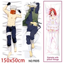 Japan Anime Hatake Kakashi Dakimakura Hugging Body Pillow Case Cover