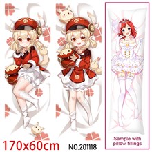 Japan Anime Girl Klee Dakimakura Hugging Body Pillow Case Cover