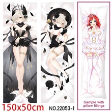 Japan Anime Girl HMS Sheffield Dakimakura Hugging Body Pillow Case Cover