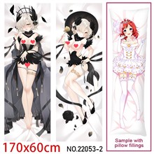 Japan Anime Girl HMS Sheffield Dakimakura Hugging Body Pillow Case Cover