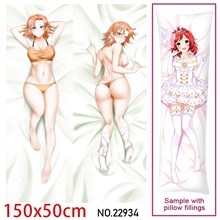 Japan Anime Girl Penny Polendina Dakimakura Hugging Body Pillow Case Cover