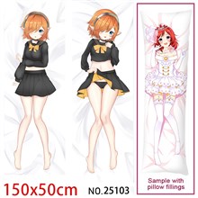 Anime Girl Garika Dakimakura Hugging Body Pillow Case Cover