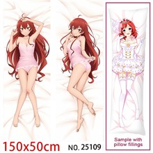 Anime Girl Elise Berias Greyrat Dakimakura Hugging Body Pillow Case Cover