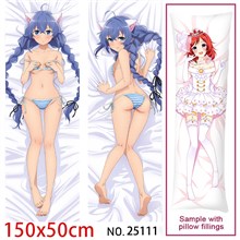 Anime Girl Roxy Migurdia Dakimakura Hugging Body Pillow Case Cover