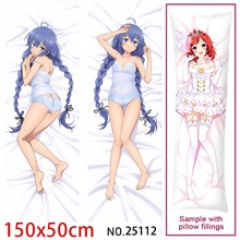 Anime Girl Roxy Migurdia Dakimakura Hugging Body Pillow Case Cover