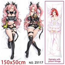 Anime Girl Nicole Demara Dakimakura Hugging Body Pillow Case Cover