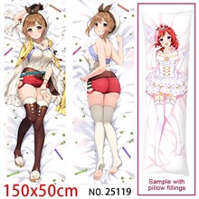 Anime Girl Reisalin Stout Dakimakura Hugging Body Pillow Case Cover
