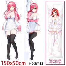 Anime Girl Sakura Miko Dakimakura Hugging Body Pillow Case Cover