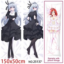 Anime Girl Dakimakura Hugging Body Pillow Case Cover