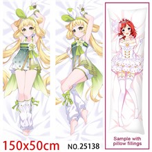 Anime Girl Verina Dakimakura Hugging Body Pillow Case Cover