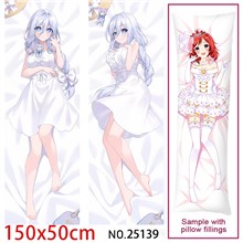 Anime Girl Takamiya Mio Dakimakura Hugging Body Pillow Case Cover