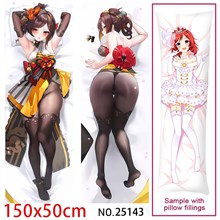 Anime Girl Chiori Dakimakura Hugging Body Pillow Case Cover