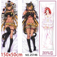 Anime Girl Nekoyo Dakimakura Hugging Body Pillow Case Cover