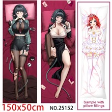 Anime Girl Jane Doe Dakimakura Hugging Body Pillow Case Cover