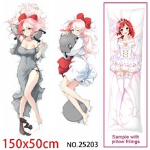 Anime Girl Dakimakura Hugging Body Pillow Case Cover