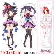 Anime Girl Yukimi Koume Dakimakura Hugging Body Pillow Case Cover