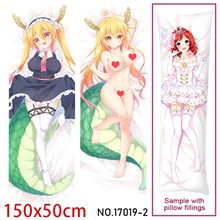 Anime Girl Tohru Dakimakura Hugging Body Pillow Case Cover