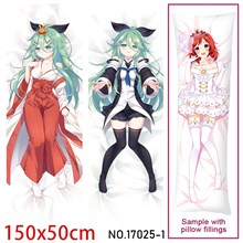 Anime Girl Yamakaze Dakimakura Hugging Body Pillow Case Cover
