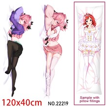 Anime Girl Astolfo Dakimakura Hugging Body Pillow Case Cover