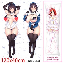 Anime Girl Dakimakura Hugging Body Pillow Case Cover