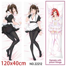 Anime Girl Dakimakura Hugging Body Pillow Case Cover