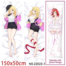 Anime Girl Tsukimi Eiko Dakimakura Hugging Body Pillow Case Cover