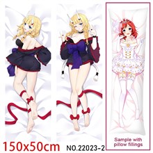 Anime Girl Tsukimi Eiko Dakimakura Hugging Body Pillow Case Cover
