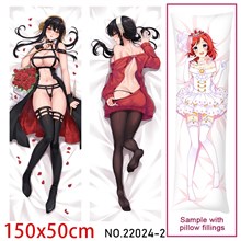 Anime Girl Yor Forger Dakimakura Hugging Body Pillow Case Cover