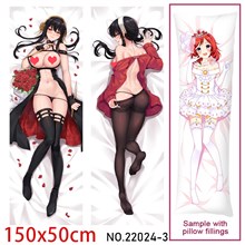 Anime Girl Yor Forger Dakimakura Hugging Body Pillow Case Cover
