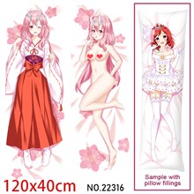 Anime Girl Shuna Dakimakura Hugging Body Pillow Case Cover