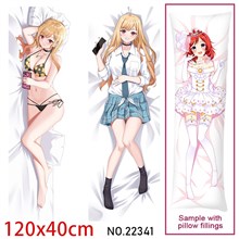 Anime Girl Kitagawa Marin Dakimakura Hugging Body Pillow Case Cover