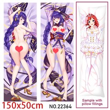 Anime Girl Beelzebul Dakimakura Hugging Body Pillow Case Cover