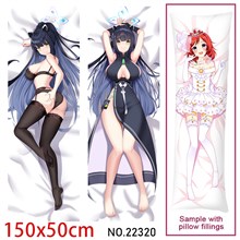 Anime Girl Sunonara Syunn Dakimakura Hugging Body Pillow Case Cover
