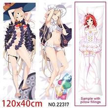 Anime Girl Abigail Williams Dakimakura Hugging Body Pillow Case Cover