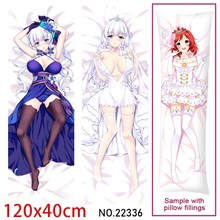 Anime Girl HMS Illustrious Dakimakura Hugging Body Pillow Case Cover