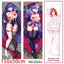 Anime Girl Beelzebul Dakimakura Hugging Body Pillow Case Cover