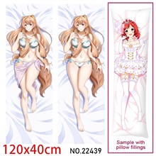 Anime Girl Raphtaria Dakimakura Hugging Body Pillow Case Cover