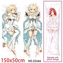 Anime Girl Lumine Dakimakura Hugging Body Pillow Case Cover