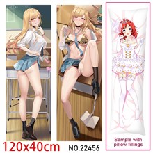 Anime Girl Kitagawa Marin Dakimakura Hugging Body Pillow Case Cover