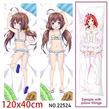 Anime Girl Hinatsuru Ai Dakimakura Hugging Body Pillow Case Cover