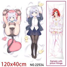 Anime Girl Aharen Reina Dakimakura Hugging Body Pillow Case Cover