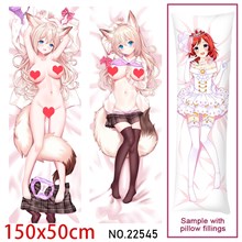Anime Girl Dakimakura Hugging Body Pillow Case Cover