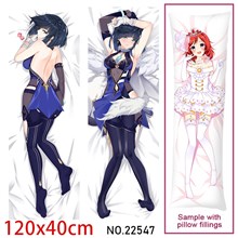 Anime Girl Ye Lan Dakimakura Hugging Body Pillow Case Cover