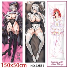 Anime Girl 2B Dakimakura Hugging Body Pillow Case Cover
