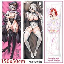 Anime Girl 2B Dakimakura Hugging Body Pillow Case Cover