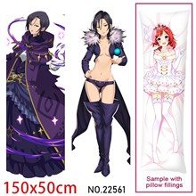 Anime Girl Merlin Dakimakura Hugging Body Pillow Case Cover
