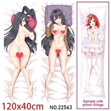 Anime Girl Sakurajima Mai Dakimakura Hugging Body Pillow Case Cover