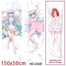 Anime Girl Dia Viekone Dakimakura Hugging Body Pillow Case Cover